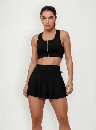 Conjunto top + Saia
